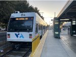 VTA train getting ready to depart Mountain View-I took this to Lick Mill 